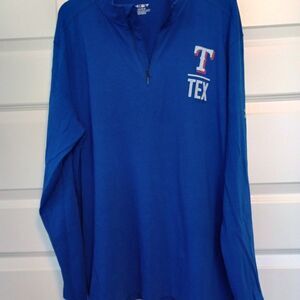Texas Rangers Game Gear UA L/S Tee Size L